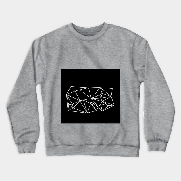 Triangles Crewneck Sweatshirt by Kuro